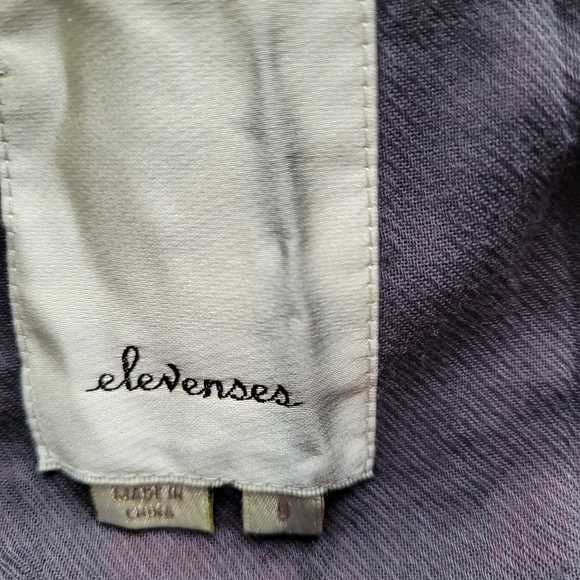 Anthropologie Elevenses Buffalo Plaid Vest, VGUC, Size S - Picture 7 of 8